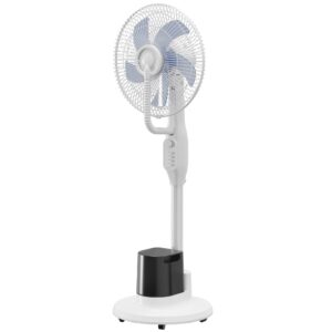 Homcom – Brumisateur Colonne Réservoir Amovible 3 Vitesses